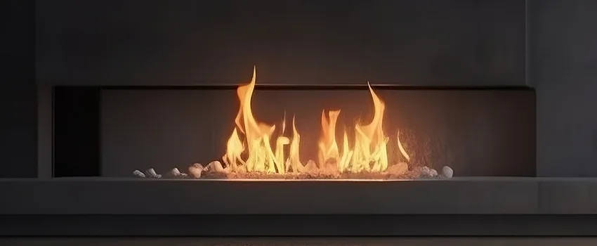 B-Vent Gas Fireplace Installation in Sapulpa, OK