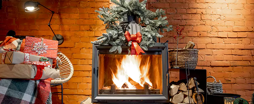 Travis Industries Linear Gas Fireplace Installation in Sapulpa, Oklahoma