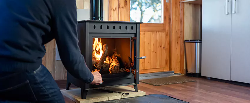 Open Hearth Wood Fireplace Installation in Sapulpa, OK